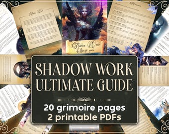 Schattenarbeit: Ultimative Anleitung für deine Schattenarbeit - 40 Anweisungen inklusive