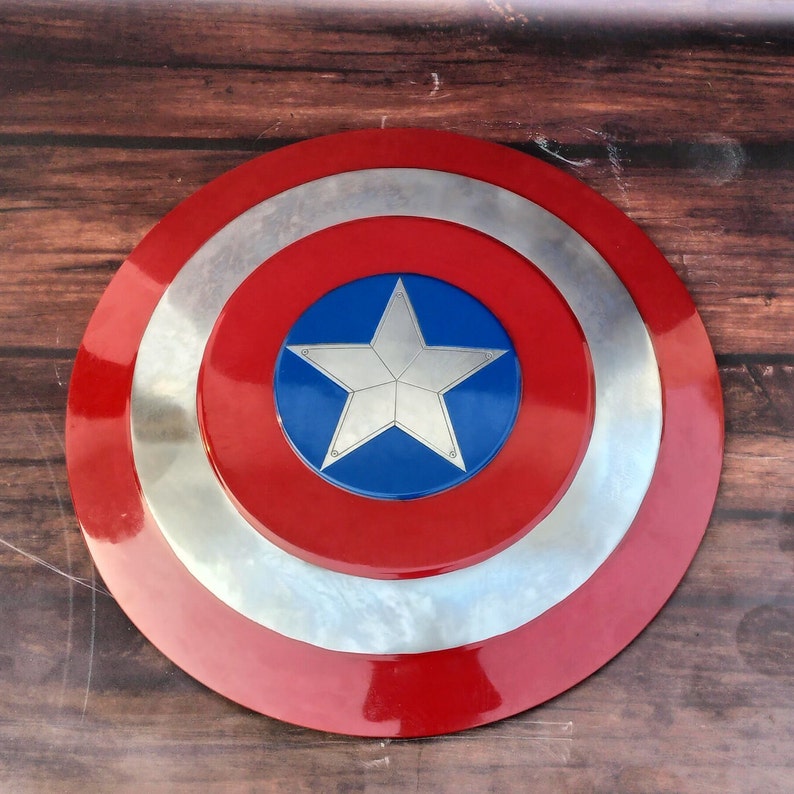 Captain America Shield, Metal Prop Replica, Captain America Cosplay, Winter Soldier Captain America Shield,  Avengers Legend Captain America Shield