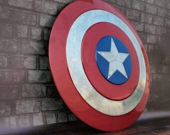 キャプテン・アメリカの盾：金属製プロップレプリカ、コスプレ用盾