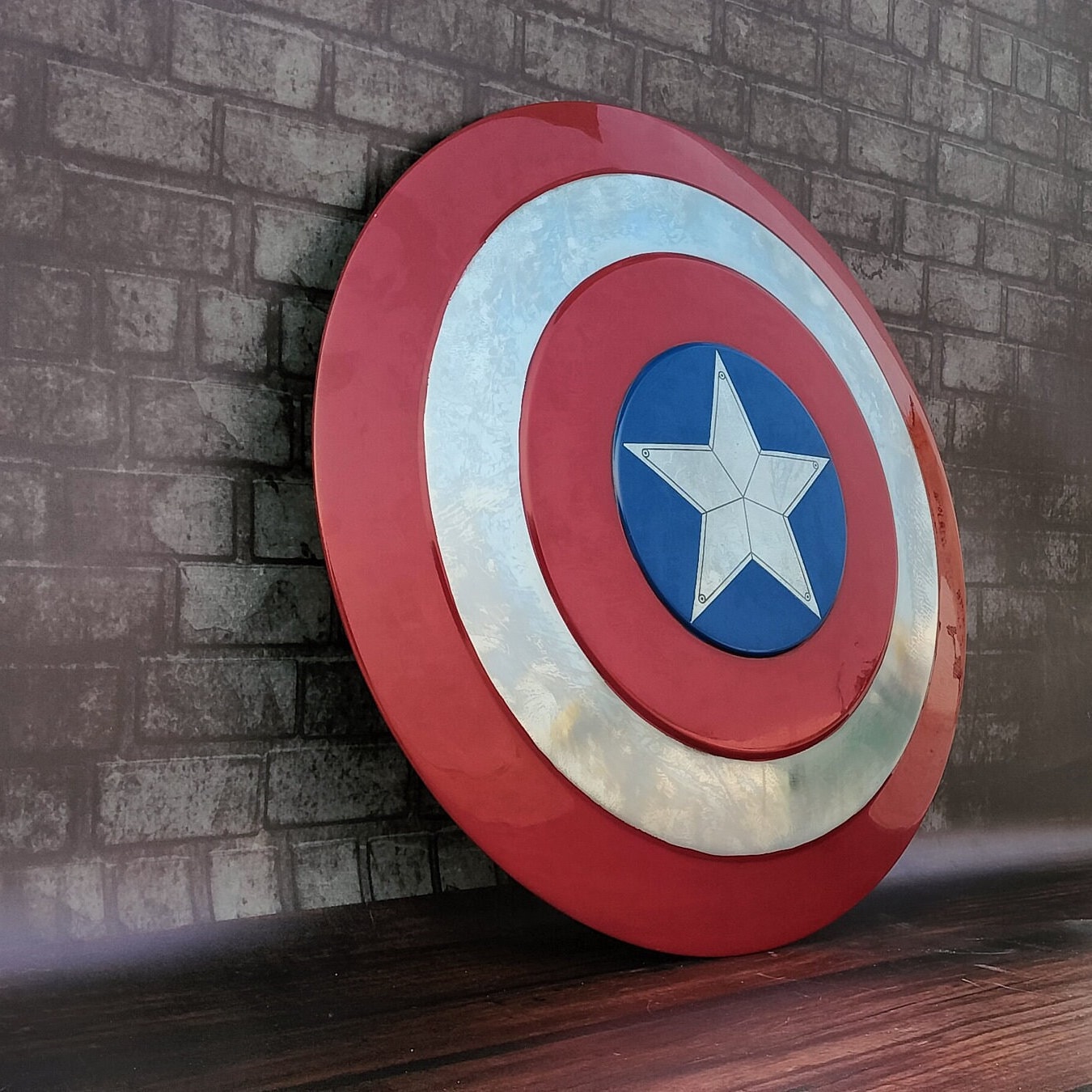 Captain America Shield Metal Prop Replica: Cosplay Avengers Legend