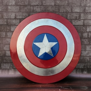 キャプテン・アメリカのシールド、金属製小道具のレプリカ、キャプテン・アメリカのコスプレ、ウィンター・ソルジャーのキャプテン・アメリカのシールド、アベンジャーズのレジェンドのキャプテンのシールド