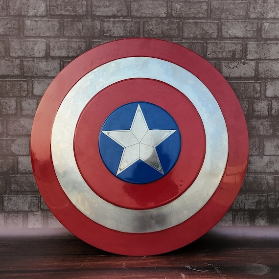 Captain America シールド レプリカ Captain America Shield Metal Prop Replica: Cosplay Avengers Legend
