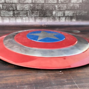 Captain America Shield, Metal Prop Replica, Captain America Cosplay, Winter Soldier Captain America Shield,  Avengers Legend Captain America Shield