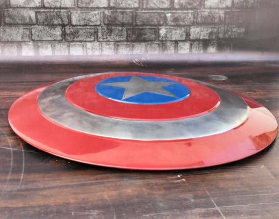 Captain America Shield Metal Prop Replica: Cosplay Avengers Legend