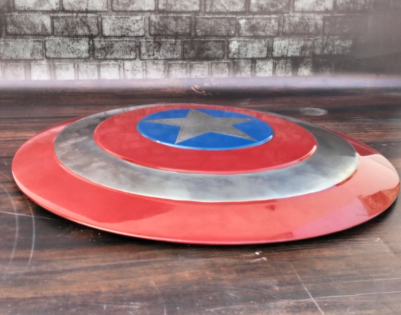 Captain America Shield, Metal Prop Replica, Captain America Cosplay, Winter Soldier Captain America Shield,  Avengers Legend Captain America Shield