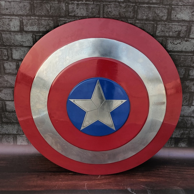 Captain America Shield, Metal Prop Replica, Captain America Cosplay, Winter Soldier Captain America Shield,  Avengers Legend Captain America Shield
