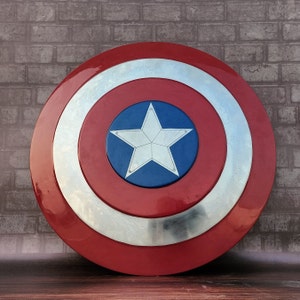 Captain America Shield, Metal Prop Replica, Captain America Cosplay, Winter Soldier Captain America Shield,  Avengers Legend Captain America Shield
