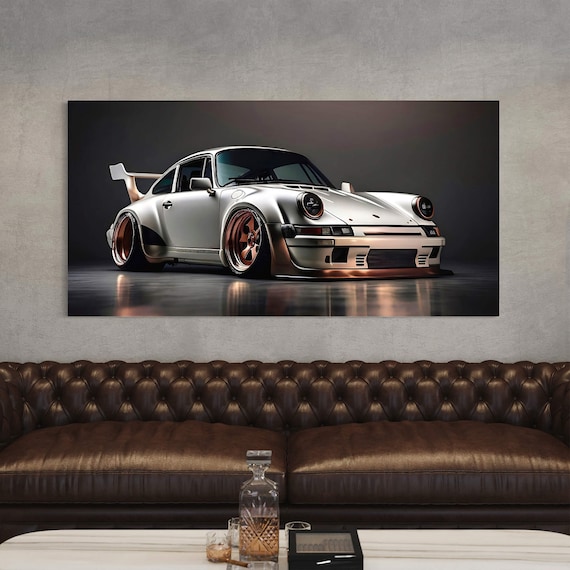 Porsche 911 Canvas Print: Classic Car Wall Art