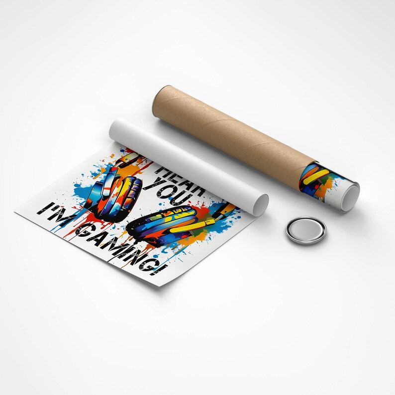 Gaming Canvas Prints Multicolor Gamer Art 3 Painting Set Video Game