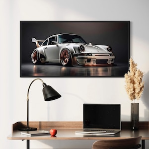 #canvasprint #giftforhim #racingfan #fastcar #carlover #interiordesign #artprint #classiccar #carposter #porschefan #supercar #turbo #driving #carcanvas #carloversgift #bedroomdecor #giftidea #