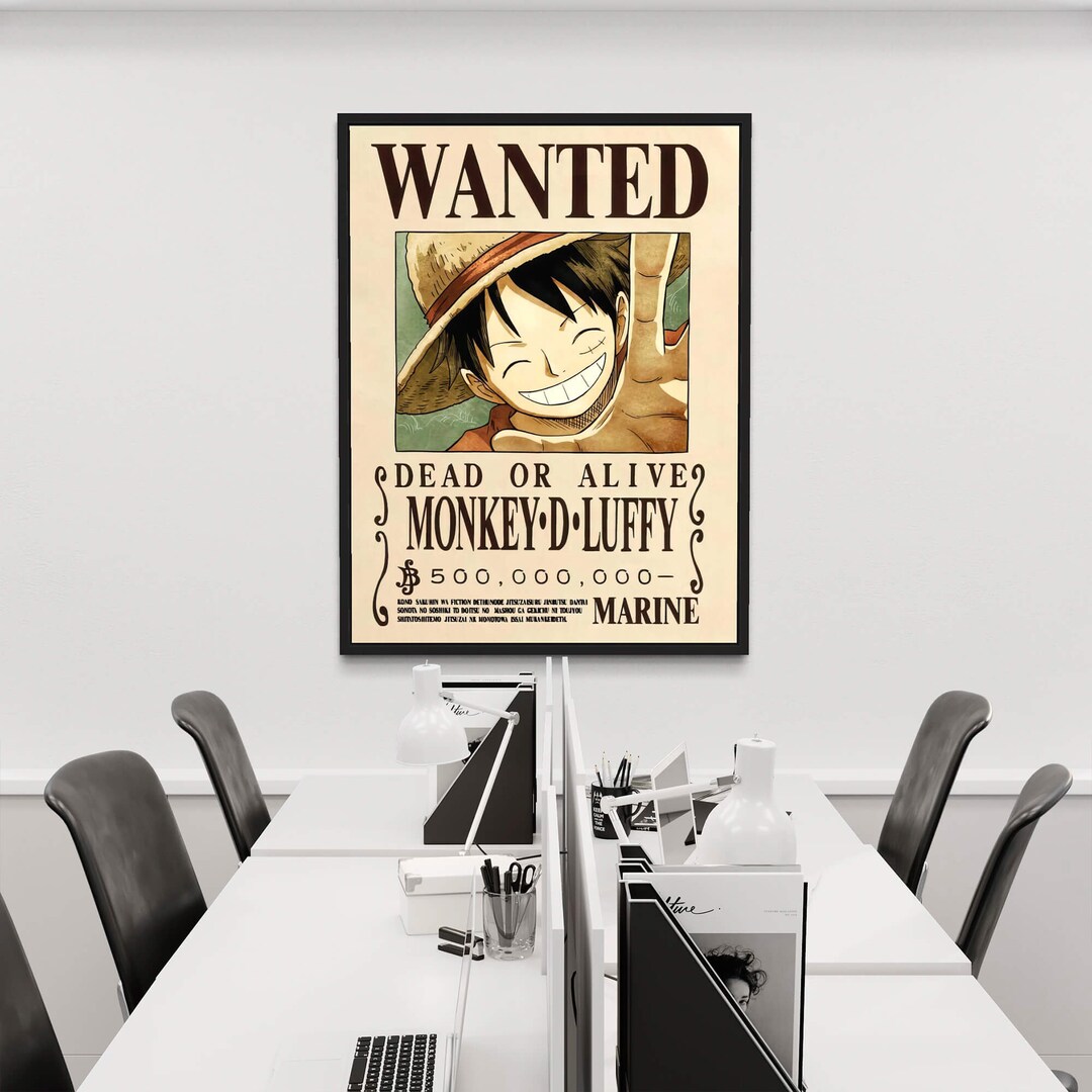 One Piece Poster Anime Wall Scroll Trendy Anime Wall Art Extra Large ...