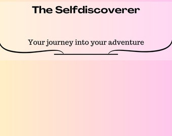 Diary Journal digital - Growth, Self-development, Self-discovery, Self-care English