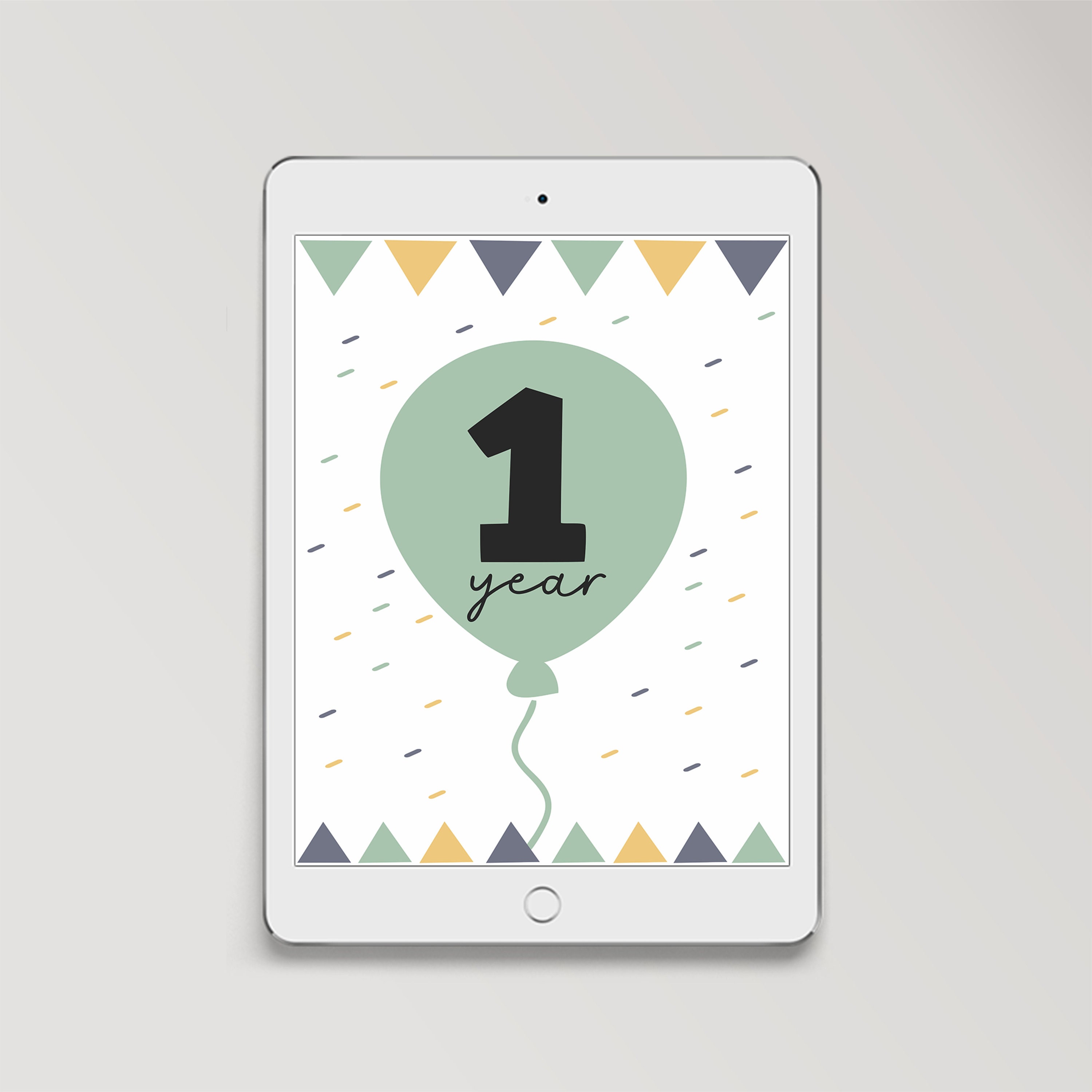 Printable Milestone Cards With Dinosaurs Baby Shower Gift Baby Boy ...