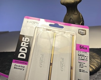 Crucial 64gb (2x32gb) 6400mhz  DDR5 Ram