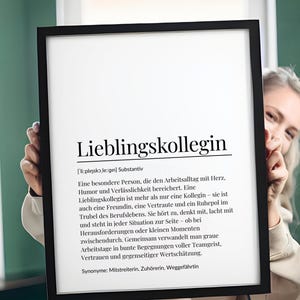 Lieblingskollegin Definition Geschenk Kollegin Dankeschön Arbeitskollegin Geburtstag Karte Lieblingskollegin Abschied Bild Büro Freundin