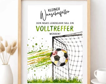 Money Gift for Birthdays | Money Gift for Football Fans, Boys, Girls | Football Gift Idea | Wish Granter | Last Minute Gift Download