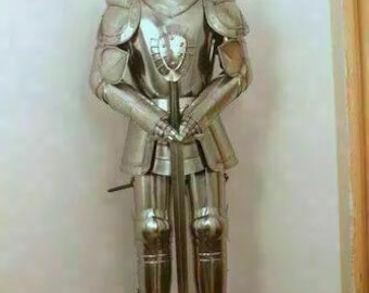 Wearable Medieval Knight Suit of Armor | Full Body Crusader Costume