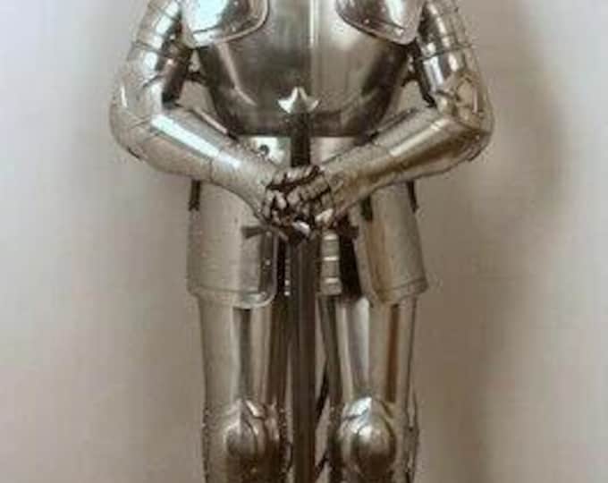Wearable Medieval Knight Suit of Armor | Full Body Crusader Costume