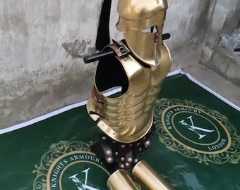 Greek Corinthian Muscle Armor Costume - Full Body LARP Cosplay Outfit