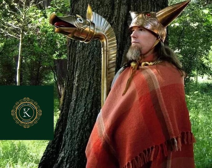 Carnyx of Tintignac – Celtic War Horn | Fully Playable Brass Trumpet | Ancient Carnyx Replica