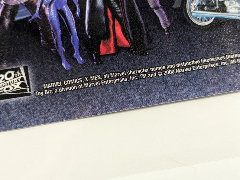 X-men the Movie Toys R Us Promo Ad Laminated 2000 Marvel Comic ...