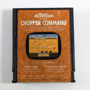 Chopper Command For Atari 2600 With Manual/Instructions TESTED/WORKS Retro Vintage and Classic - Combined Shipping
