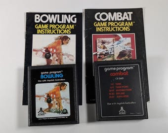 Lot 4 jeux Atari 2600 - Jeux vidéo