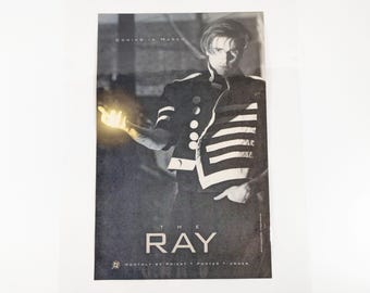 The Ray Comic Book Ad 1994 - Vintage Laminated 9x11.5 Promotional DC Comics Art Print for Retro Comic Collectors Wall Hang Display