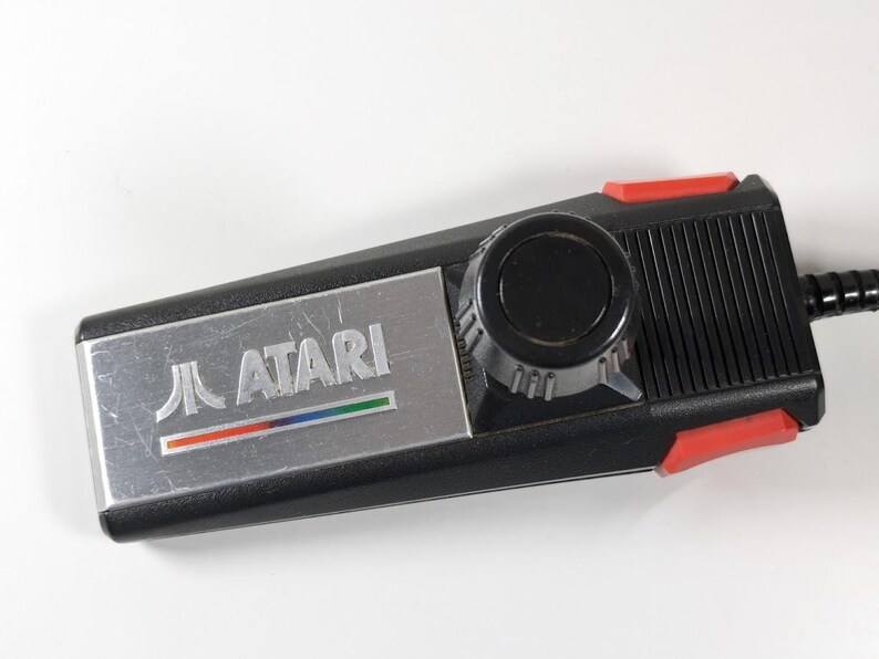 Atari 7800 Joystick Controller CX24 Original Vintage Tested and Working ...