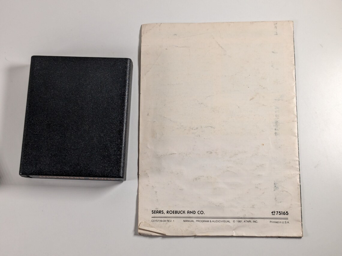 Super Breakout N Street Racer Games for Atari 2600 With Manual ...