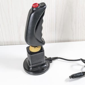 Atari 2600 C64 Universal Joystick Flight Stick Vintage Gaming Controller Tested, Vintage Atari 2600 Gaming, Combined Shipping