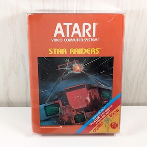 Star Raiders Atari 2600 - CIB Complete in Box w/ Protective Case - Game + Manual + Box - No Comic - Tested & Working Combined Shipping