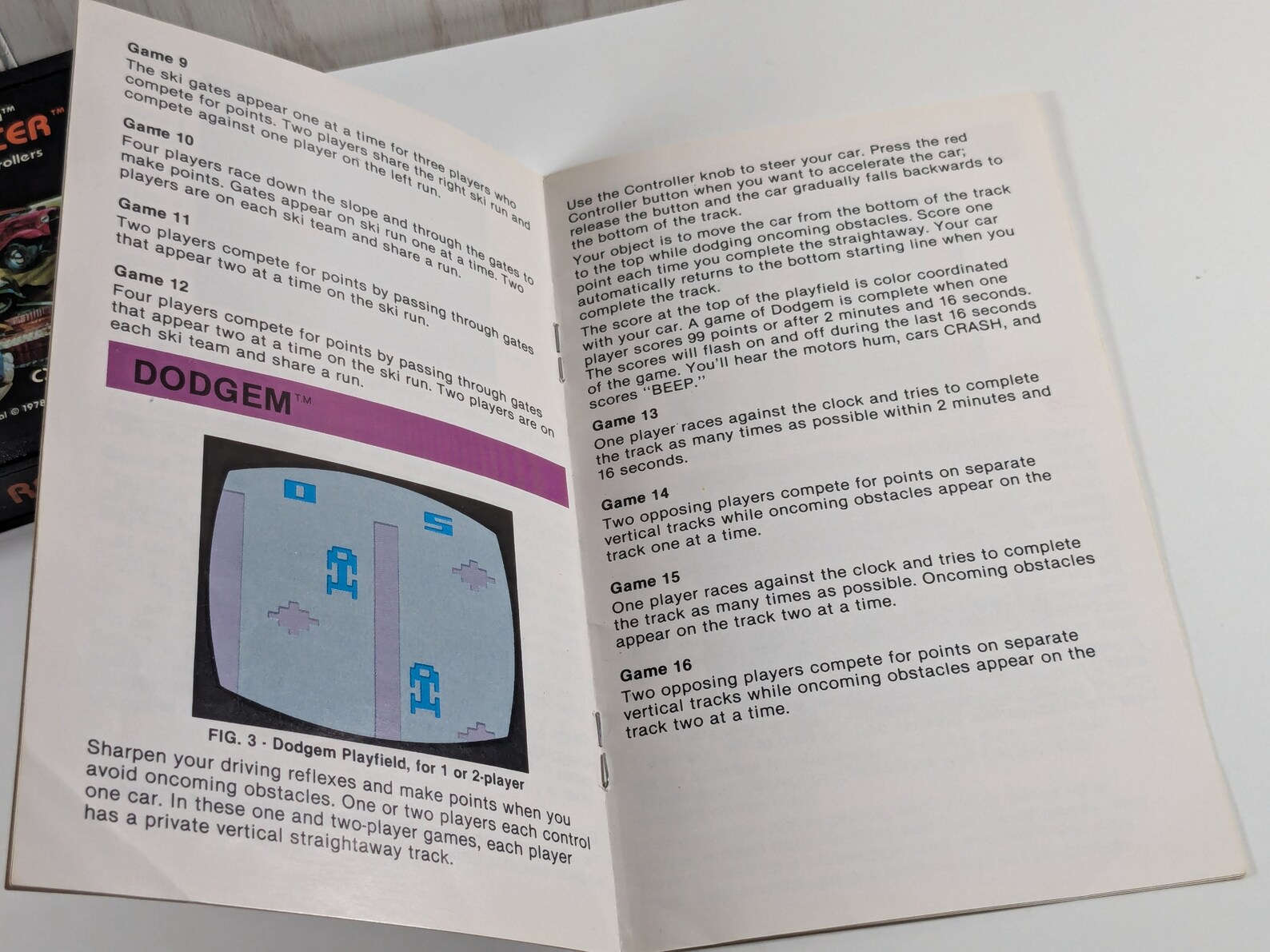 Super Breakout N Street Racer Games for Atari 2600 With Manual ...