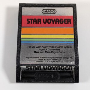 Star Voyager For Atari 2600 Video Game - Tested/Works - Retro, Vintage, Classic - Combined Shipping