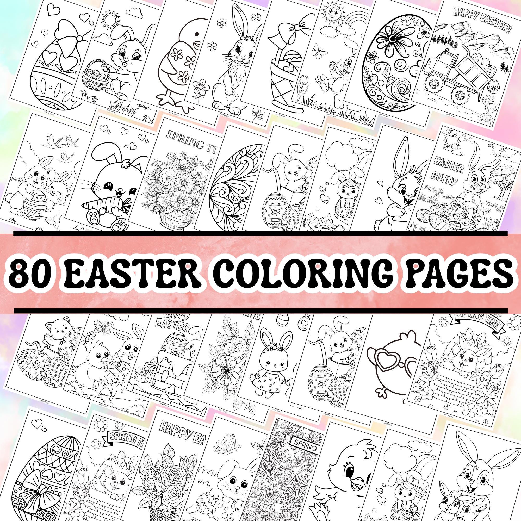 Easter Coloring Pages, Easter Activities for Kids, Easter Games, Easter ...