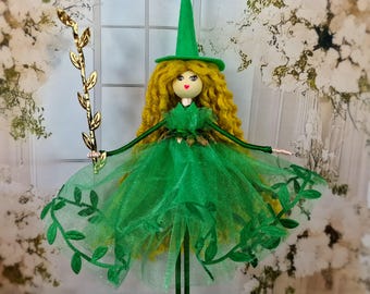 Vintage Christmas Rubber Hanging Pixie Elf, MCM Pixie Elf - Etsy
