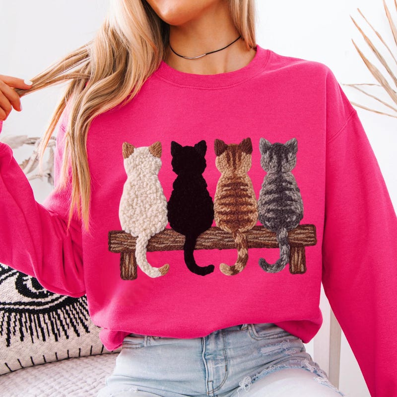 CLAUDINE – COSY CAT JUMPER