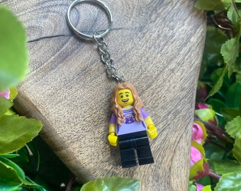 Personalized LEGO® Figure Keychain, LEGO® keychain, Personalized LEGO® Keychain, Gifts for him, gifts for her,