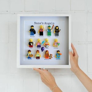 Personalisierter Familienrahmen LEGO®, Personalisierter LEGO® Rahmen, LEGO® Rahmen, Geschenke für die Familie, personalisierte Geschenke, Muttertag