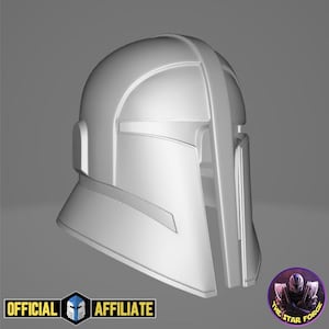 Mandalorian Praetorian Guard Helmet - Raw 3D Print