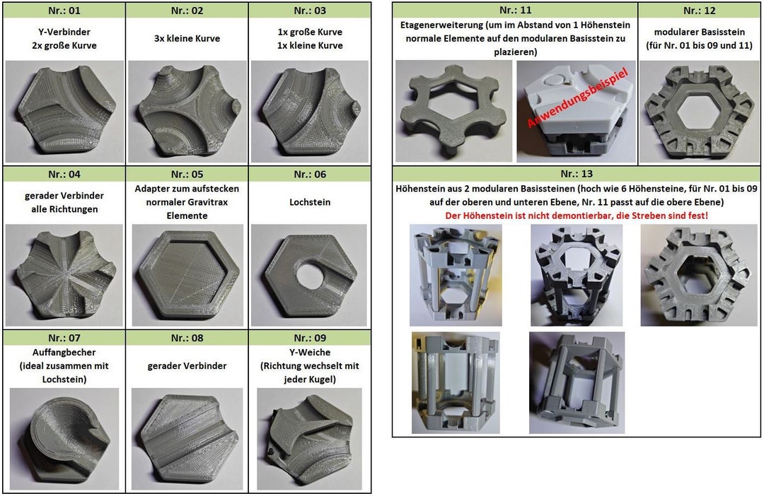 Gravitrax Extension Compatible Elements Can Be Modularly Expanded 3D ...