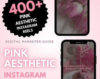 Instagram Reels Template, Social Media Video Reels, Instagram Videos, Pink Aesthetic Reels, Faceless Digital Marketing, Rose Instagram Reels
