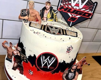 WWE cake Topper