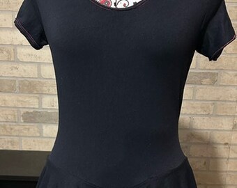 Adult Sm navy figure skating dress