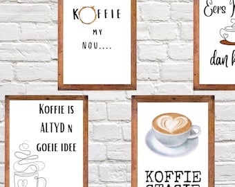 Afrikaans- coffee station