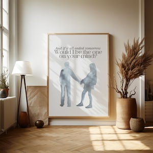 Eternal Sunshine Lyrics Poster: Retro Love Wall Art (Digital Download)