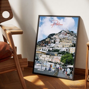 Print Italy, Poster Positano, Positano Italy, Amalfi Coast Italy, Photography Print, Trendy Wall Art, Wall art Photography, Home decor