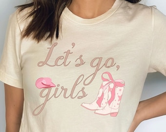 Let's Go Girls PNG sublimación Bachelorette png descarga DIGITAL Retro Western png diseño Western png Retro png Bachelorette png sublimación