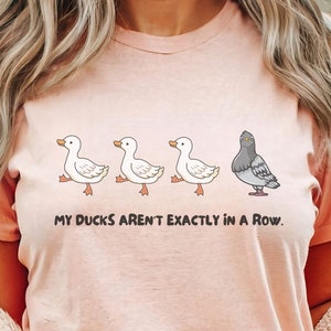 Ducks in a row PNG funny cartoon design trendy PNG funny ducks PNG sublimation Stickers png tote bags png trendy submimation father's day image 1