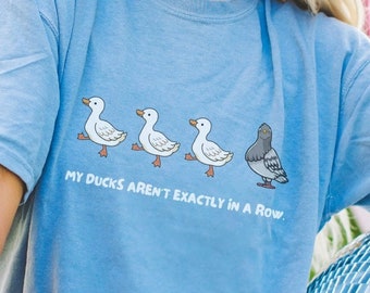Ducks in a row PNG funny cartoon design trendy PNG funny ducks PNG sublimation Stickers png tote bags png trendy submimation father's day